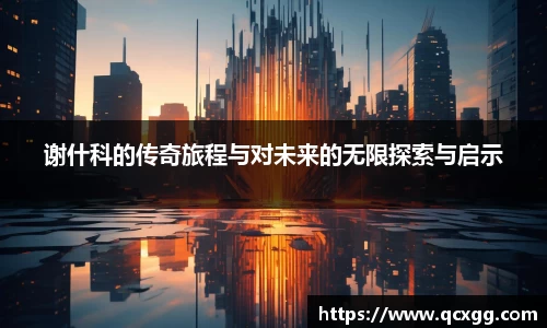谢什科的传奇旅程与对未来的无限探索与启示